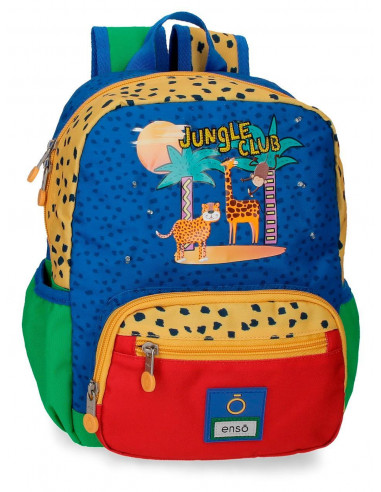 MOCHILA 28CM.ENSO JUNGLE CLUB